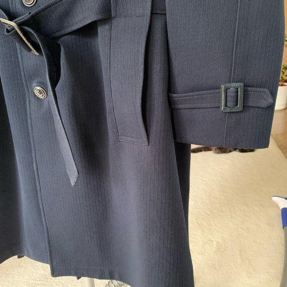 Dress Coat with zip out wool lining, vintage Mens Lg. - Picture 6 of 9